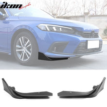 Load image into Gallery viewer, 2022-2023 Honda Civic 4DR MD Style Front Bumper Lip Splitter 2PCS PP