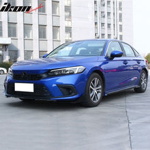 Load image into Gallery viewer, 2022-2023 Honda Civic 4DR MD Style Front Bumper Lip Splitter 2PCS PP