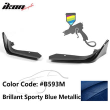 Load image into Gallery viewer, 2022-2023 Honda Civic 4DR MD Style Front Bumper Lip Splitter 2PCS PP