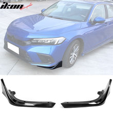 Load image into Gallery viewer, 2022-2023 Honda Civic 4DR MD Style Front Bumper Lip Splitter 2PCS PP