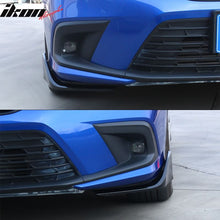Load image into Gallery viewer, 2022-2023 Honda Civic 4DR MD Style Front Bumper Lip Splitter 2PCS PP