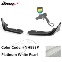 Load image into Gallery viewer, 2022-2023 Honda Civic 4DR MD Style Front Bumper Lip Splitter 2PCS PP