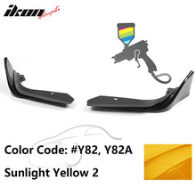 Load image into Gallery viewer, 2022-2023 Honda Civic 4DR MD Style Front Bumper Lip Splitter 2PCS PP