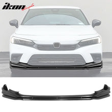 Load image into Gallery viewer, 2022-2024 Honda Civic Sedan Hatchback Front Bumper Lip Painted PP