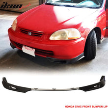 Load image into Gallery viewer, 1996-2000 Honda Civic DX EX LX 3PC PU Front Bumper Lip Lower Spoiler