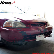 Load image into Gallery viewer, 1996-2000 Honda Civic DX EX LX 3PC PU Front Bumper Lip Lower Spoiler