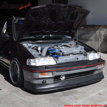 Load image into Gallery viewer, 1988-1991 Honda Civic Zenki Z Style Front Lip Splitter Spoiler PU