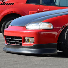 Load image into Gallery viewer, 1992-1995 Honda Civic CS Type Front Unpainted Bumper Lip Splitter PU