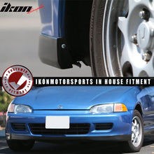 Load image into Gallery viewer, 1992-1995 Civic EG Coupe Hatchback OE Style Black Front Bumper Lip PU