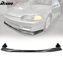 Load image into Gallery viewer, 1992-1995 Honda Civic EG Coupe 3Dr HB EVO Style PU Front Bumper Lip