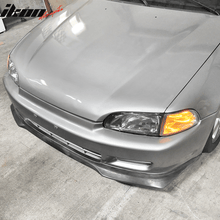 Load image into Gallery viewer, 1992-1995 Honda Civic EG Coupe 3Dr HB EVO Style PU Front Bumper Lip