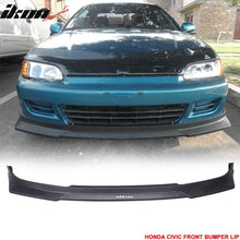 Load image into Gallery viewer, 1992-1995 Honda Civic 2Dr 3Dr HC1 Style Front Bumper Lip PP