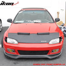 Load image into Gallery viewer, 1992-1995 Honda Civic JDM JUN Style Unpainted Front Bumper Lip PU