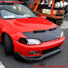 Load image into Gallery viewer, 1992-1995 Honda Civic JDM JUN Style Unpainted Front Bumper Lip PU