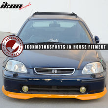 Load image into Gallery viewer, 1996-1998 Honda Civic EK 2Dr Type R Painted Orange Front Bumper Lip PU