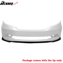 Load image into Gallery viewer, 2011-2017 Honda Odyssey CK Style Unpainted Black Front Bumper Lip PU