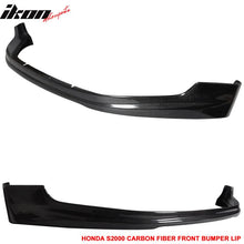 Load image into Gallery viewer, 2000-2003 Honda S2000 AP1 T-R Front Bumper Lip Matte Carbon Fiber
