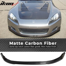 Load image into Gallery viewer, 2000-2003 Honda S2000 AP1 T-R Front Bumper Lip Matte Carbon Fiber