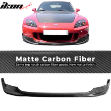 Load image into Gallery viewer, 2004-2009 Honda S2000 AP2 OE Style Front Bumper Lip Matte Carbon Fiber