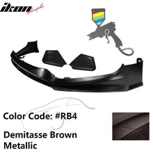 Load image into Gallery viewer, 2017-2018 Hyundai Elantra SPW Style Front Bumper Lip W/Covers PP