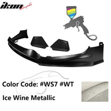 Load image into Gallery viewer, 2017-2018 Hyundai Elantra SPW Style Front Bumper Lip W/Covers PP