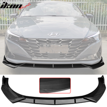 Load image into Gallery viewer, 2021-2023 Hyundai Elantra 4DR Sedan Front Bumper Lip Spoiler PP 3PC