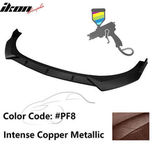 Load image into Gallery viewer, 2021-2023 Hyundai Elantra 4DR Sedan Front Bumper Lip Spoiler PP 3PC