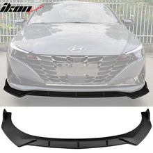 Load image into Gallery viewer, 2021-2023 Hyundai Elantra 4DR Sedan Front Bumper Lip Spoiler PP 3PC