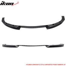 Load image into Gallery viewer, 2010-2012 Hyundai Genesis Coupe Type C Unpainted Front Bumper Lip PU