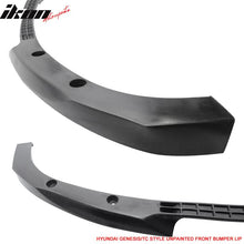 Load image into Gallery viewer, 2010-2012 Hyundai Genesis Coupe Type C Unpainted Front Bumper Lip PU