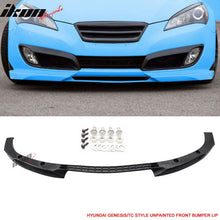 Load image into Gallery viewer, 2010-2012 Hyundai Genesis Coupe Type C Unpainted Front Bumper Lip PU