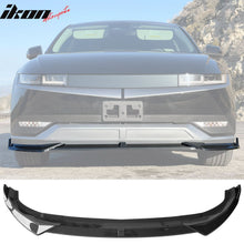 Load image into Gallery viewer, 2022-2024 Hyundai Ioniq 5 Front Lip IKON Style Lip Spoiler PP
