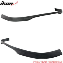 Load image into Gallery viewer, 2003-2004 Tiburon Coupe 2Dr BLK Front Bumper Lip Spoiler PU
