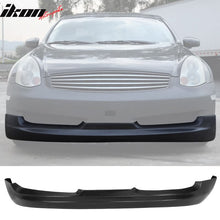 Load image into Gallery viewer, 2006-2007 Infiniti G35 Coupe 2Dr Sport G Style Front Bumper Lip PU