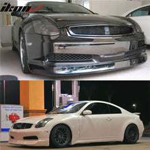 Load image into Gallery viewer, 2003-2007 Infiniti G35 Coupe 2Dr INGS Front Lip Splitter Spoiler PU