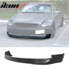 Load image into Gallery viewer, 2003-2007 Infiniti G35 Coupe 2Dr INGS Front Lip Splitter Spoiler PU