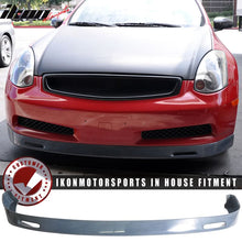 Load image into Gallery viewer, 2003-2007 Infiniti G35 Coupe 2Dr BYS Front Bumper Lip Spoiler PU