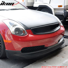 Load image into Gallery viewer, 2003-2007 Infiniti G35 V35 2Door Type G Front Bumper Lip Spoiler PU