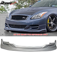 Load image into Gallery viewer, 2008-2014 infiniti G37 Paint K23 Liquid Platinum Metallic Front Lip PU