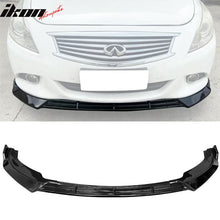 Load image into Gallery viewer, 2010-2013 Infiniti G37 Sedan IKON 3PC Front Bumper Lip PP