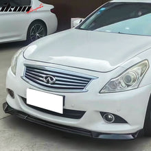 Load image into Gallery viewer, 2010-2013 Infiniti G37 Sedan IKON 3PC Front Bumper Lip PP
