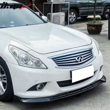 Load image into Gallery viewer, 2010-2013 Infiniti G37 Sedan IKON 3PC Front Bumper Lip PP