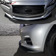 Load image into Gallery viewer, 2014-2017 Infiniti Q50 IKON V6 Style Black Front Bumper Lip PU