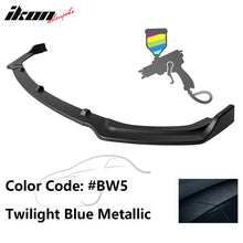 Load image into Gallery viewer, 2018-2022 Infiniti Q50 Base Premium Painted Front Bumper Lip 3PC