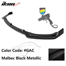 Load image into Gallery viewer, 2018-2022 Infiniti Q50 Base Premium Painted Front Bumper Lip 3PC