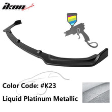 Load image into Gallery viewer, 2018-2022 Infiniti Q50 Base Premium Painted Front Bumper Lip 3PC