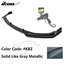 Load image into Gallery viewer, 2018-2022 Infiniti Q50 Base Premium Painted Front Bumper Lip 3PC