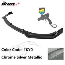 Load image into Gallery viewer, 2018-2022 Infiniti Q50 Base Premium Painted Front Bumper Lip 3PC