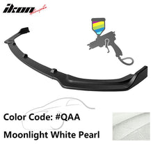 Load image into Gallery viewer, 2018-2022 Infiniti Q50 Base Premium Painted Front Bumper Lip 3PC