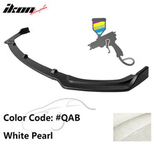 Load image into Gallery viewer, 2018-2022 Infiniti Q50 Base Premium Painted Front Bumper Lip 3PC